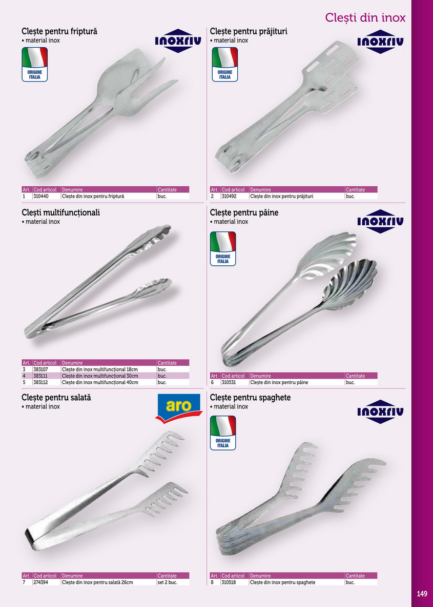Cataloagele METRO - Echipamente Profesionale pentru HoReCa