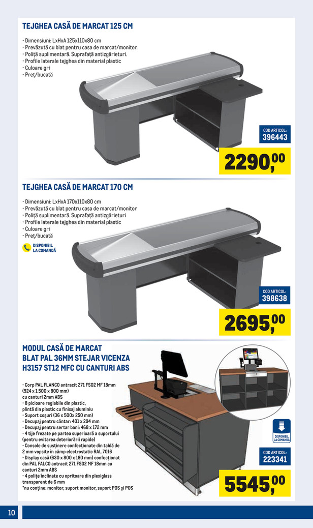 Catalog METRO cu echipamente pentru magazinul tau - Pagină 8