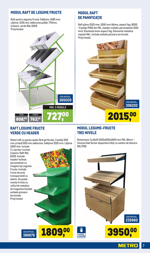 Catalog METRO cu echipamente pentru magazinul tau - Pagină 8