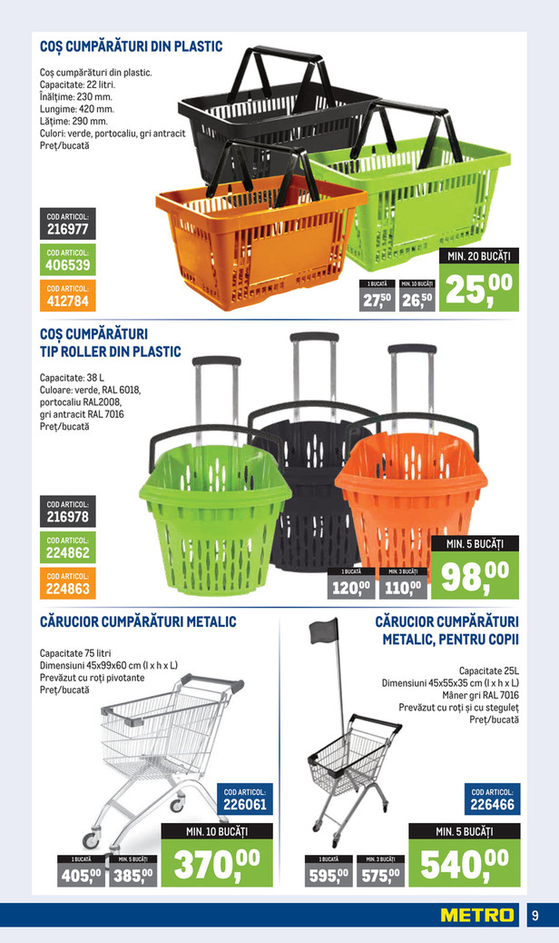 Catalog METRO cu echipamente pentru magazinul tau - Pagină 8